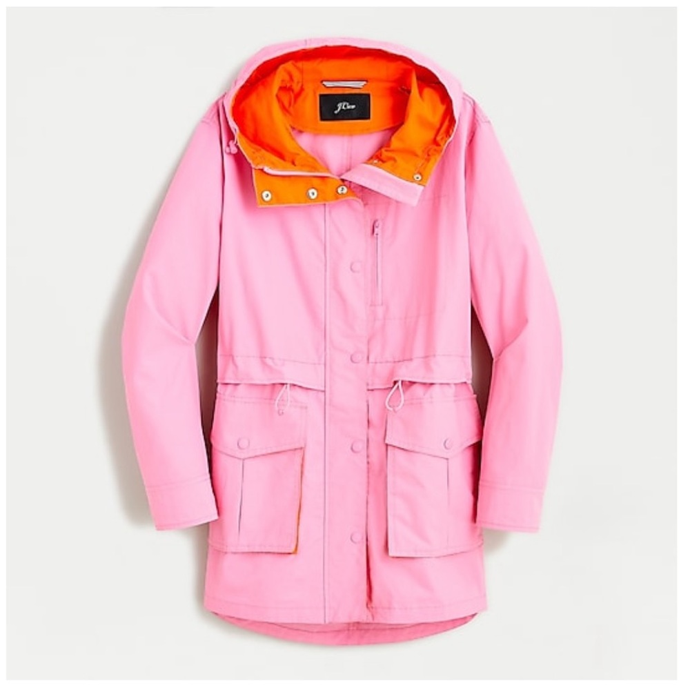 EUC! J Crew Rain Jacket - size S